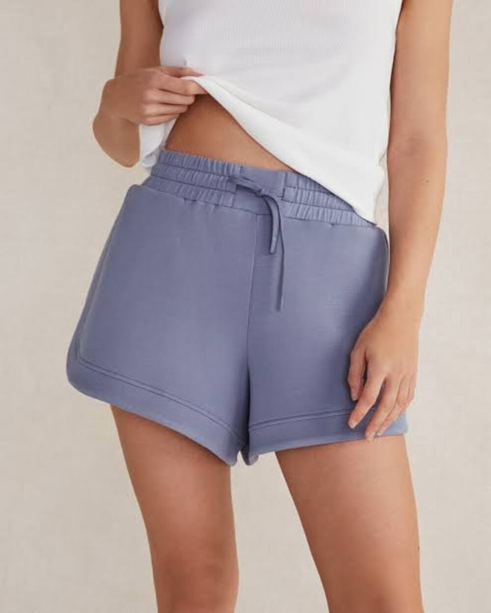 Varley Ollie High-Rise Shorts Purple S